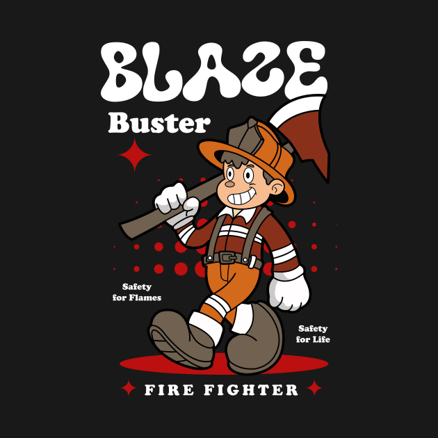 Blaze Buster by Harrisaputra