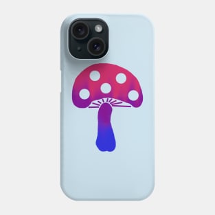 Bi Pride Mushroom Phone Case