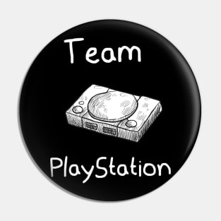 Team Retro Playstation 1 Gamer Pin