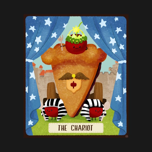 Dessert Tarot card-The Chariot by BBvineart