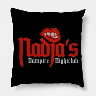 Nadja's Vampire Nightclub Pillow