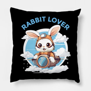 Rabbit Lover Pillow