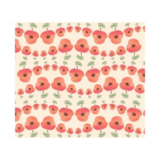 red poppies dance T-Shirt