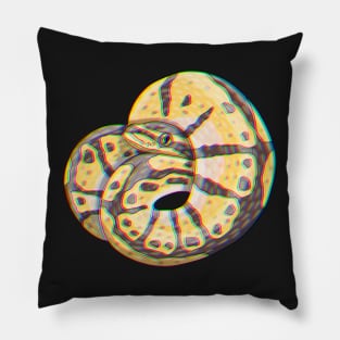 Chromatic Bumblebee ball python Pillow