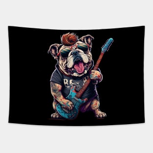 Bulldog Rocker Tapestry