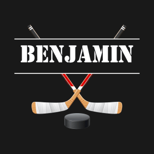 Benjamin Birthday Hockey T-Shirt