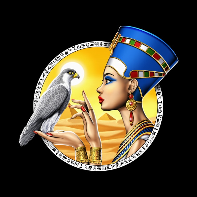 Egyptian Queen Nefertiti by underheaven