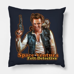 Space Ventura - Fett Detective Pillow