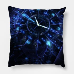 The Time - Carpe Diem - Seize the Day - Manafold Art Pillow