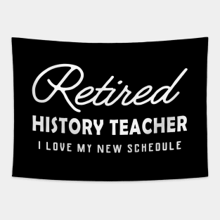 Retired History Teacher - I love my new schedule Tapestry