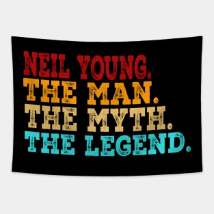 Neil Young The Man The Myth The Legend Tapestry