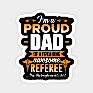 Dad Father Referee Magnet