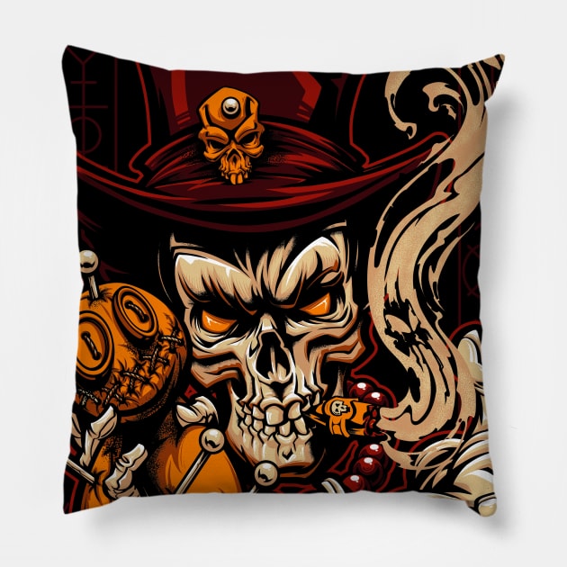 Voodoo Pillow by Chack Loon