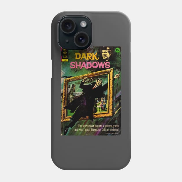 Gold Key Dark Shadows Comic Cover Phone Case by Creative Bedouin