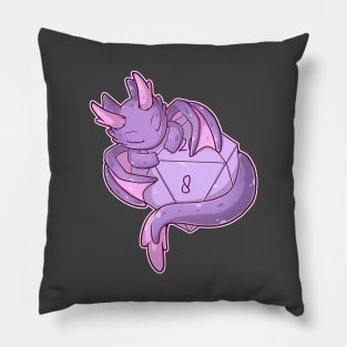 Purple Dragon Pillow