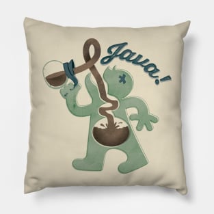 Coffee Man Java Man Pillow