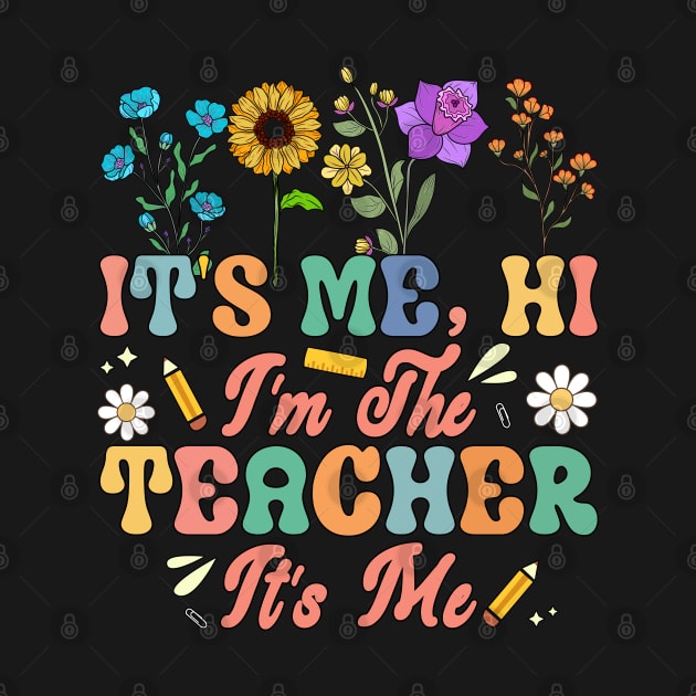 It's me hi I'm the teacher it's me vintage retro groovy by ahadnur9926