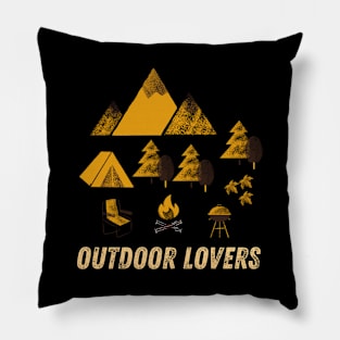 Outdoor lovers Pillow