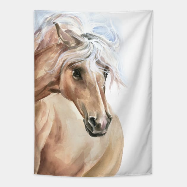 Horse Tapestry by Kira Balan