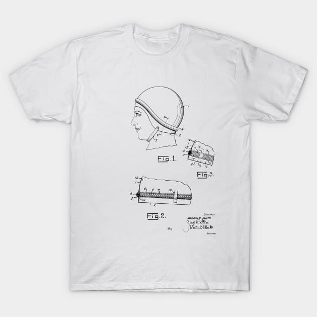 TheYoungDesigns Goal Vintage Patent Hand Drawing T-Shirt