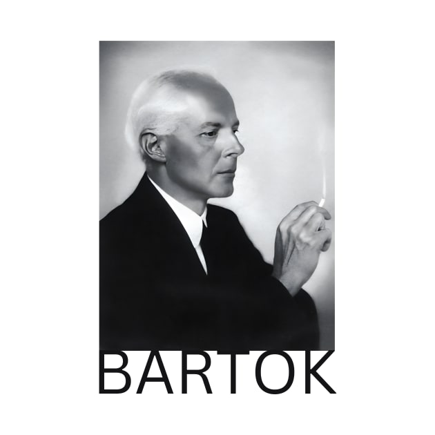 BELA BARTOK SMOKING by Cryptilian