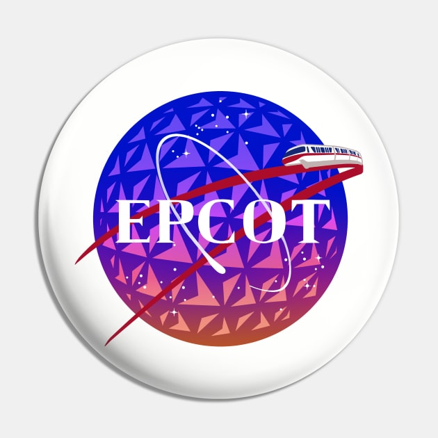 Epcot space station Pin by MariDesigns