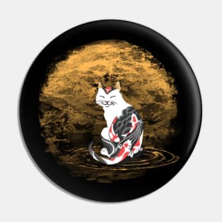 Yakuza Cat Pin