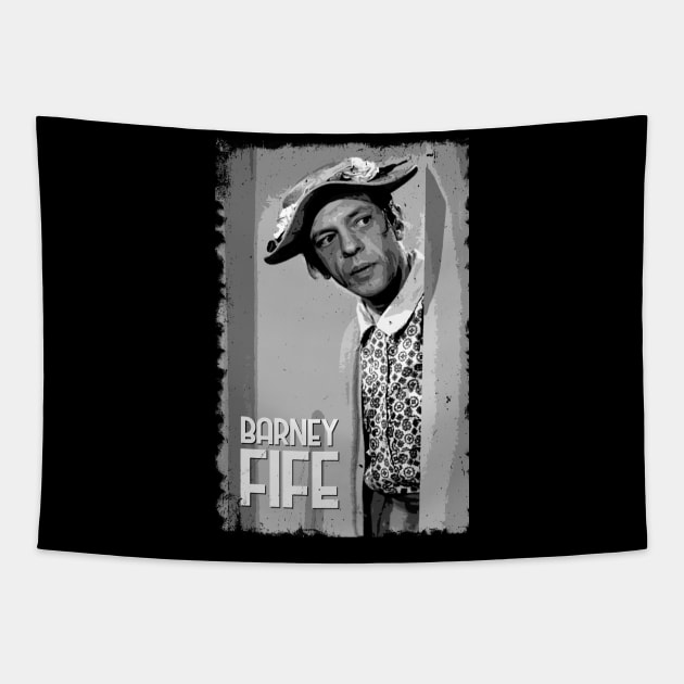 Don't Pass Up The Opportunity For Laughter Barney Fife Quote T-Shirt Tapestry by Zombie Girlshop