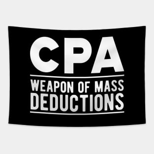 Accountant - CPA Weapons of mass deductions Tapestry