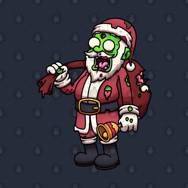 Zombie Santa Claus by TheMaskedTooner