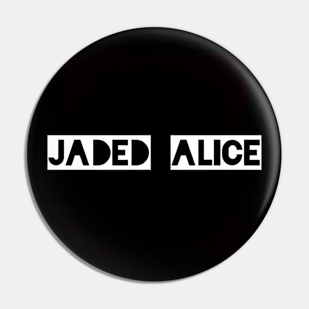 Jaded Alice logo Pin by JadedAlice