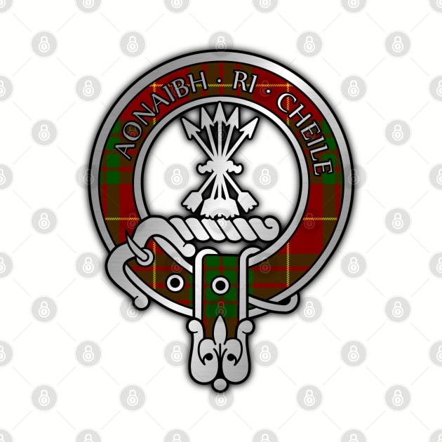 Clan Cameron Tartan Crest by Taylor'd Designs