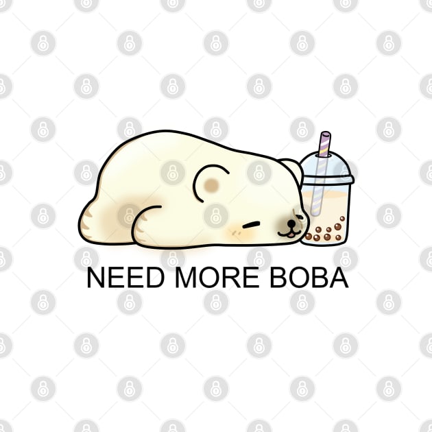 Little Polar Bear Needs More Boba! by SirBobalot