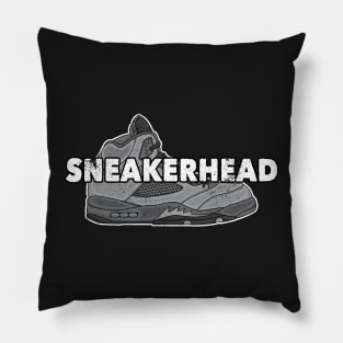 Sneakerhead Cool Distressed Shoe and Sneaker Lovers Pillow