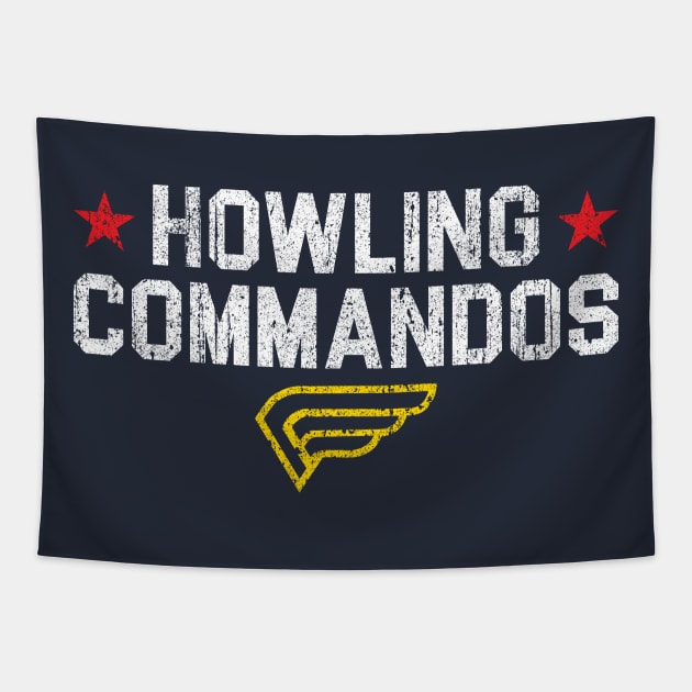 Howling Commandos Tapestry by huckblade