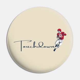 Touchdown Patriots! Pin