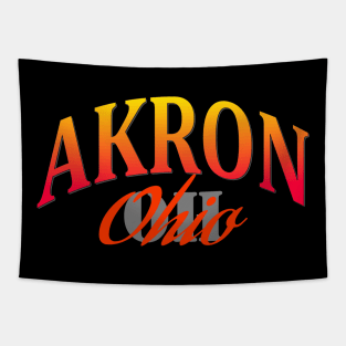 City Pride: Akron, Ohio Tapestry