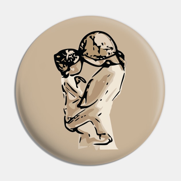 Mother and Child Pin by ddtk