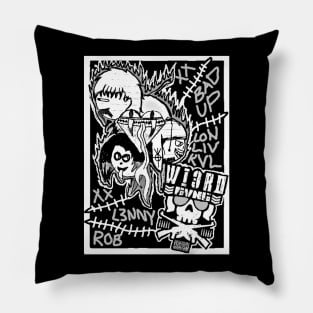 W3IRD GVNG ''GRAFFITI'' Pillow