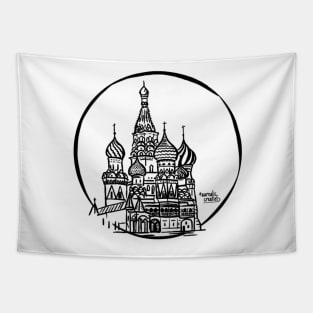 Russia -  S. Basil's Cathedral Tapestry