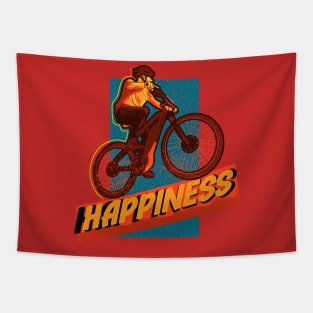 Happy. Happiness Tapestry