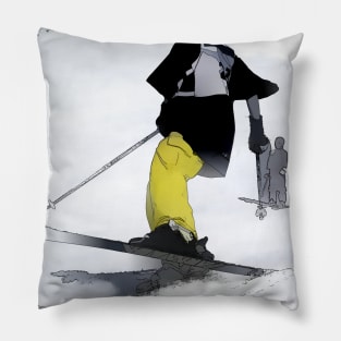 Ski Bum - Skier Pillow
