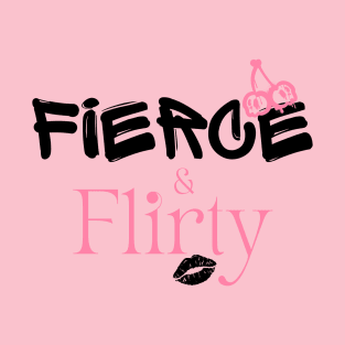 Dark Coquette Fierce & Flirty T-Shirt