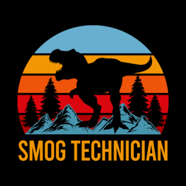 smog-technician-t-shirt-dinasour-gift-item-tee-smog-technician