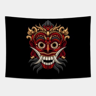 Indonesian Mask 1.1 Tapestry