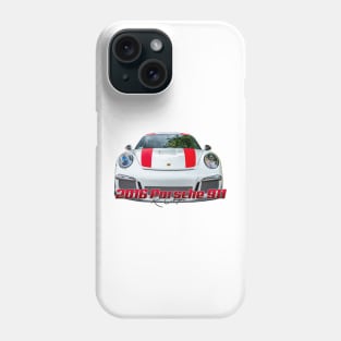 2016 Porsche 911 R Coupe Phone Case