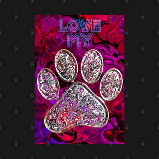 Love My Paw by Kenen's Designs