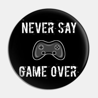 Game Over Pin