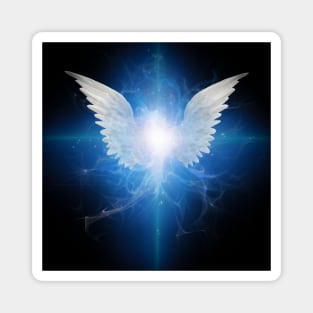 Angel winged star Magnet