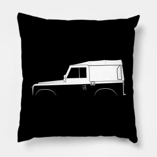 Land Rover Series I Silhouette Pillow